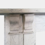 Large William IV Antique Marble Fireplace