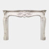 A French 19th Century Louis XV Marble Fireplace
