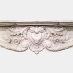 A French 19th Century Louis XV Marble Fireplace