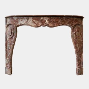 18th Century Louis XV Style Marble Fireplace