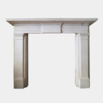 Early 19th Century Statuary White Marble Fireplace
