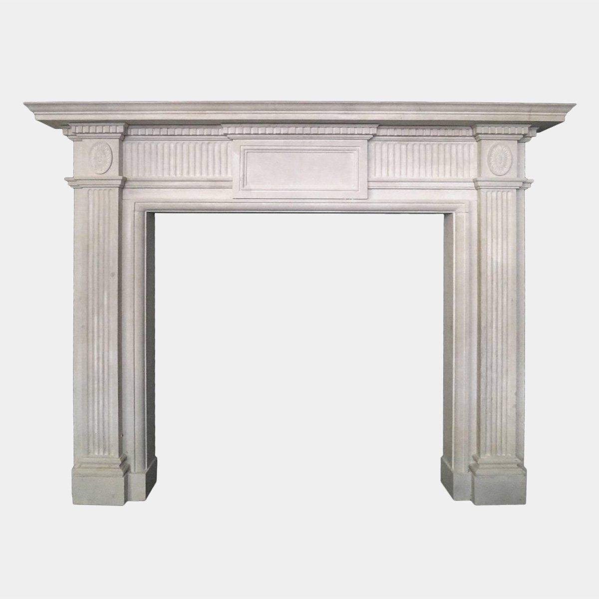 Georgian Portland Stone Fireplace Mantel Marmorea London