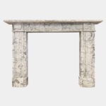 19th Century Marble Fireplace Mantel