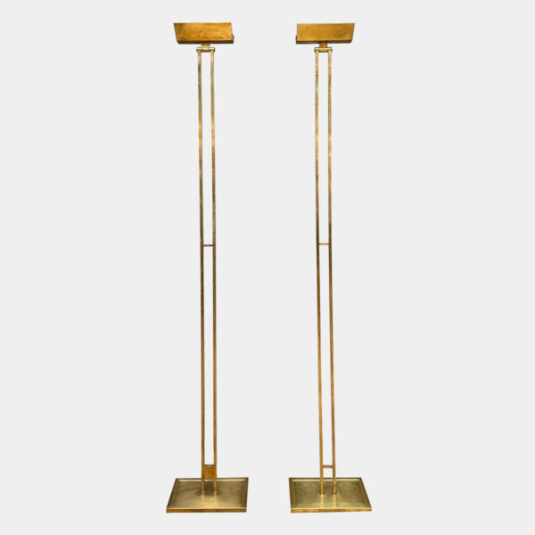 Brass Uplighter Floor Lamps
