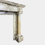 Fireplace Mantel in Breche Marble