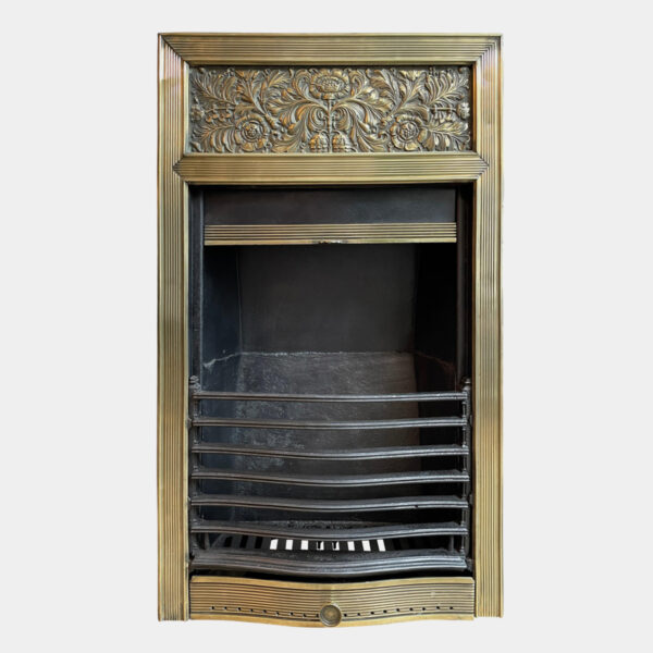 Brass and Cast Iron Fire Grate