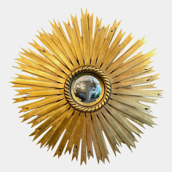 Gold Gilt Sunburst Mirror