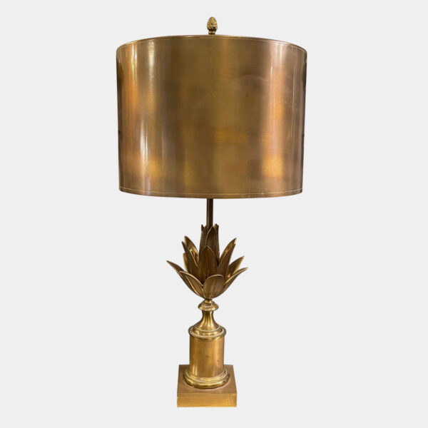 Charles Bronze Lotus Table Lamp