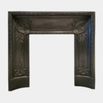 French Cast Iron Fireplace Insert