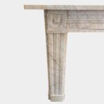 An Antique English Early 19th Century Regency Marble Fireplace - Image 3