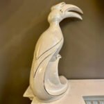 An Italian Porcelain and Gold Gilt Tropical Bird - Image 4