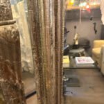 An Antique French Louis Philippe Silver Gilt Domed Topped Mirror - Image 2