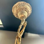 An Antique Gilt Bronze Dore French  Rococo Lantern - Image 6