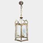 An Antique Gilt Bronze Dore French  Rococo Lantern