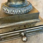 A Large Regency Urn Fire Grate/Basket In Bronze Finish - Image 7