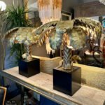 A Pair Of Maison Jansen Palm Tree Table Lamps - Image 2