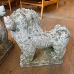 A Pair Of carved Stone Foo Chinese Dogs - Image 5