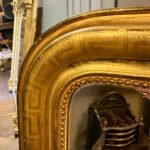 An Antique French Louis Philippe Dome Toped Gold Gilt Mirror - Image 5