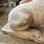 A Set Of Antique 19th C Terracotta Lion Sculptures - Image 6