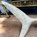 A Large Marble Shark Sculpture By Maitland Smith - Image 6