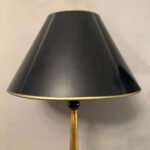 A Pair Of Tall Italian Gilt Brass Table Lamps - Image 3