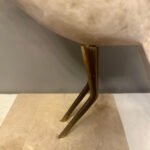 A large Brass And Tessellated Marble Seagull By Maitland Smith - Image 6