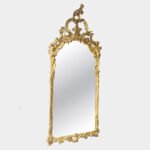 A Tall George III Carved  Rococo Giltwood Pier Mirror - Image 2