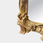 A Tall George III Carved  Rococo Giltwood Pier Mirror - Image 5