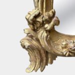 A Tall George III Carved  Rococo Giltwood Pier Mirror - Image 9