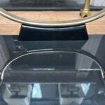 A Pair Of Black Lacquered And Brass End Tables - Image 7