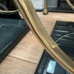 A Pair Of Black Lacquered And Brass End Tables - Image 4