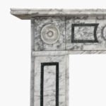 An English Regency Calacatta Marble Fireplace - Image 7