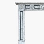 An English Regency Calacatta Marble Fireplace - Image 12