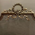An Antique Brass Fireguard/Firescreen In The Regency Manner - Image 4