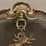 A Rococo French Bronze Fire Screen By Bouhon Freres - Image 2