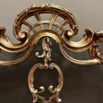 A Rococo French Bronze Fire Screen By Bouhon Freres - Image 4