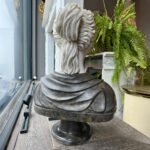 A Reclaimed Neoclassical Style Marble Female Bust - Image 4