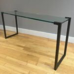 A Patinated Bronze Console Table by Peter Ghyczy - Image 6