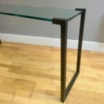 A Patinated Bronze Console Table by Peter Ghyczy - Image 7
