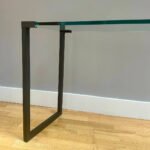 A Patinated Bronze Console Table by Peter Ghyczy - Image 4