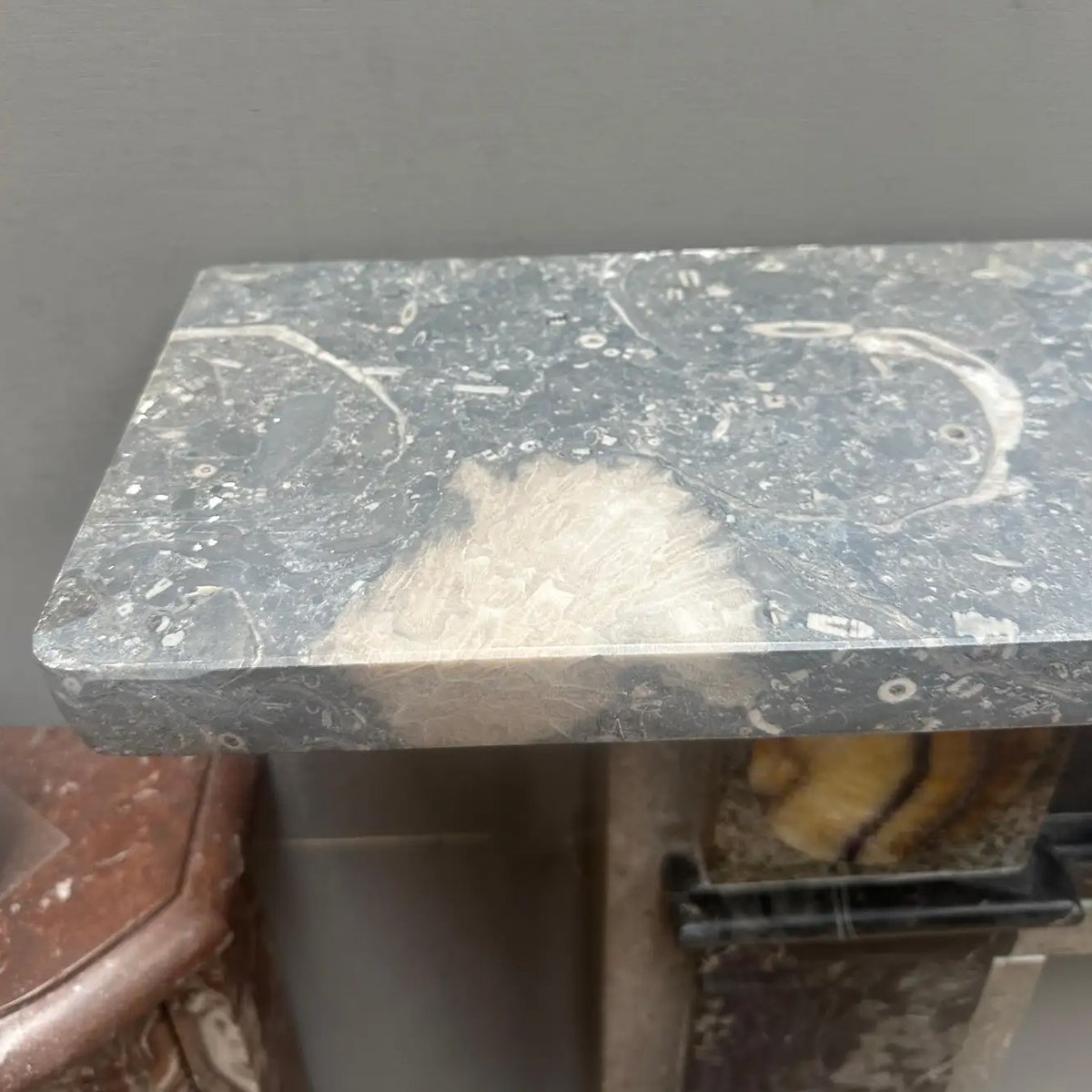 An English Specimen Marble George III Style Fireplace - Image 5