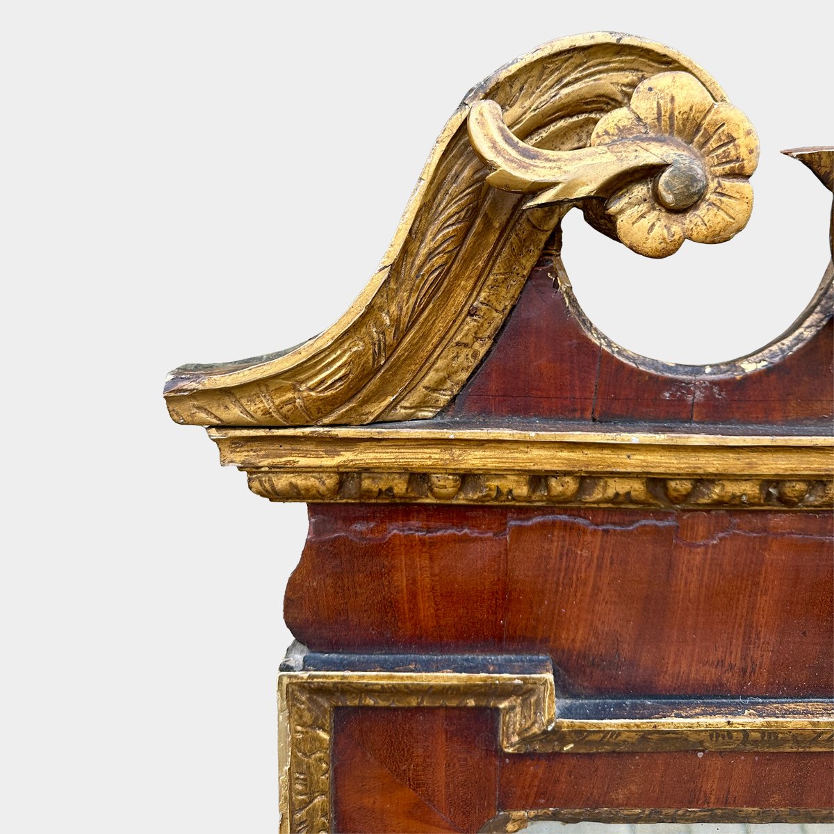 A Walnut And Giltwood George II Pier Mirror - Image 4