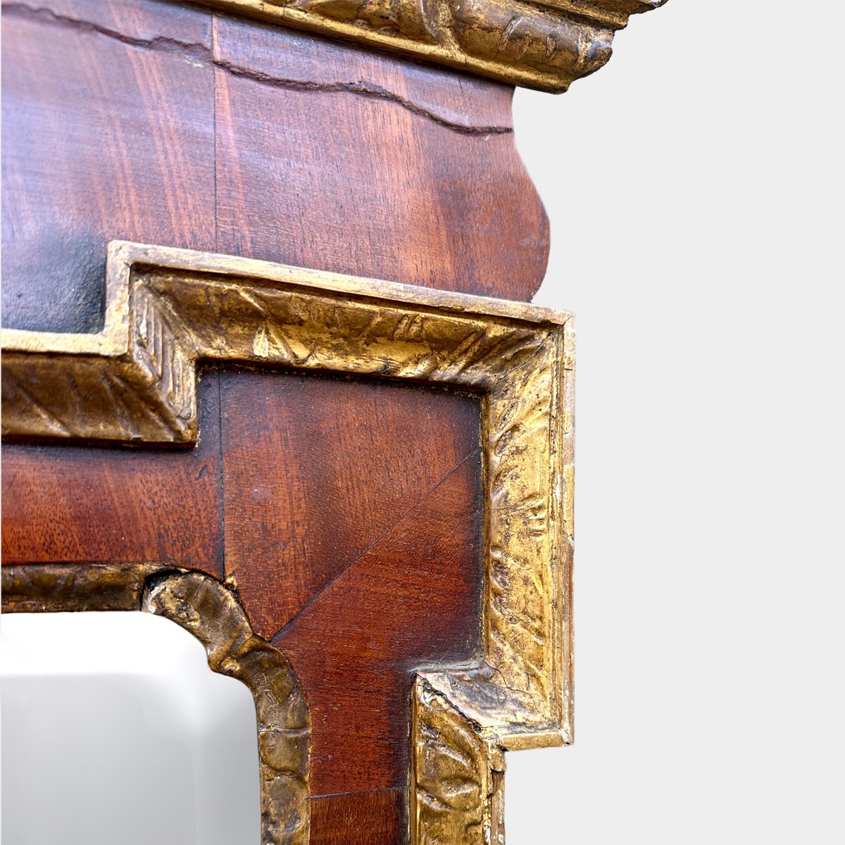 A Walnut And Giltwood George II Pier Mirror - Image 9